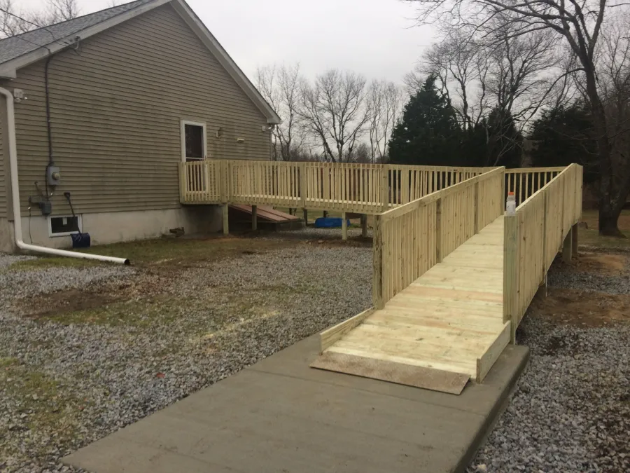 ada ramp community service donated millville cumberland county new jersey after