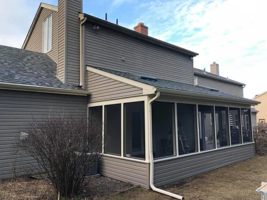 new addition screened porch after1