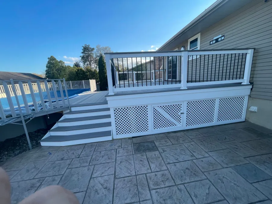 new deck replacement above ground pool deptford new jersey