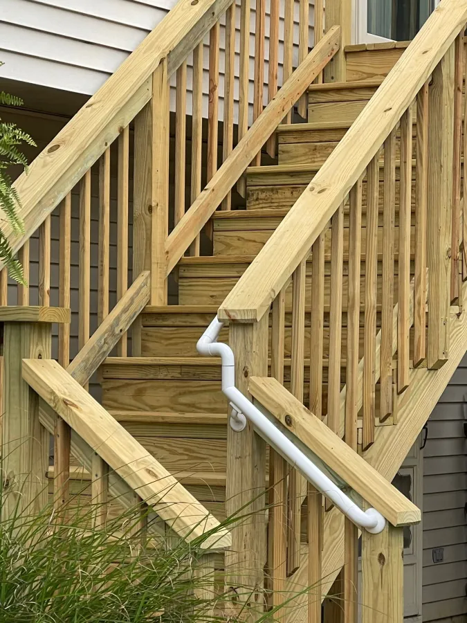 new replacement back stairs wood1