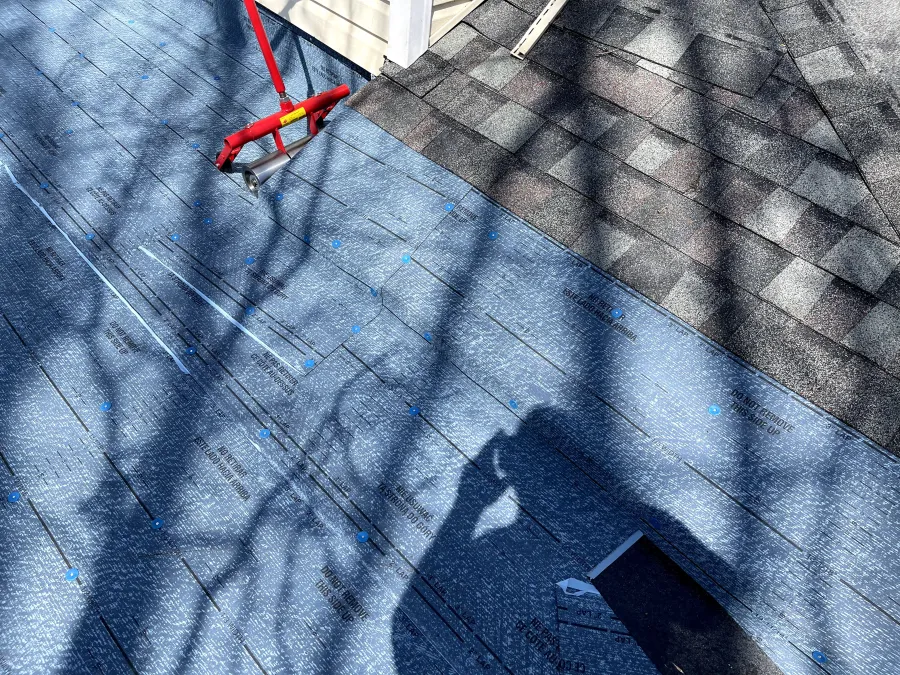 new flar roof replacement progess
