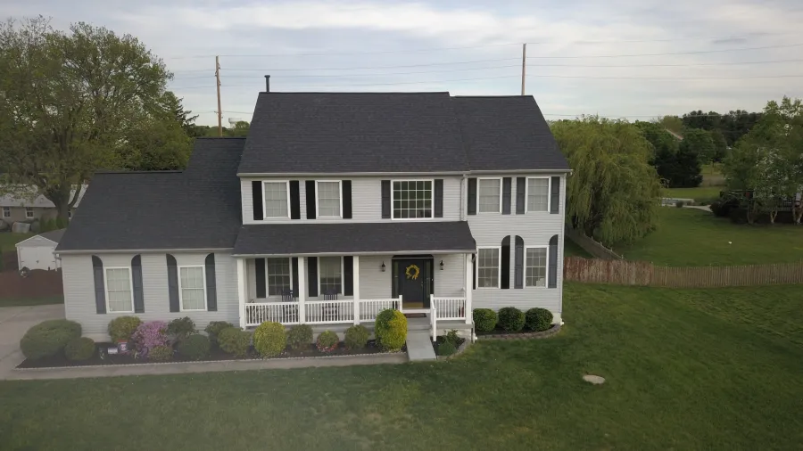 new roof replacement black shingles