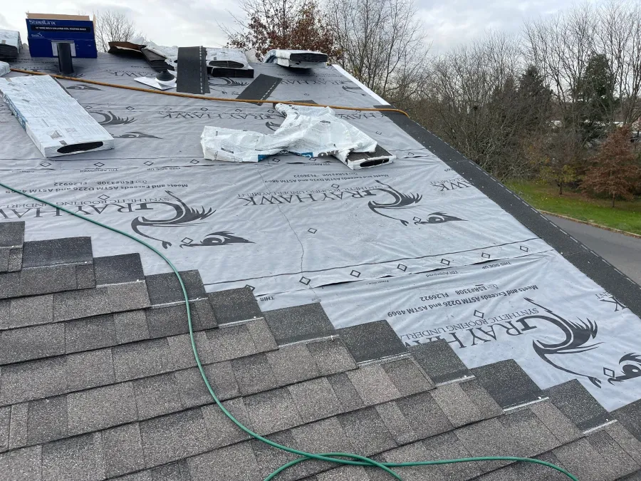 new roof replacement cerainteed shingles progress
