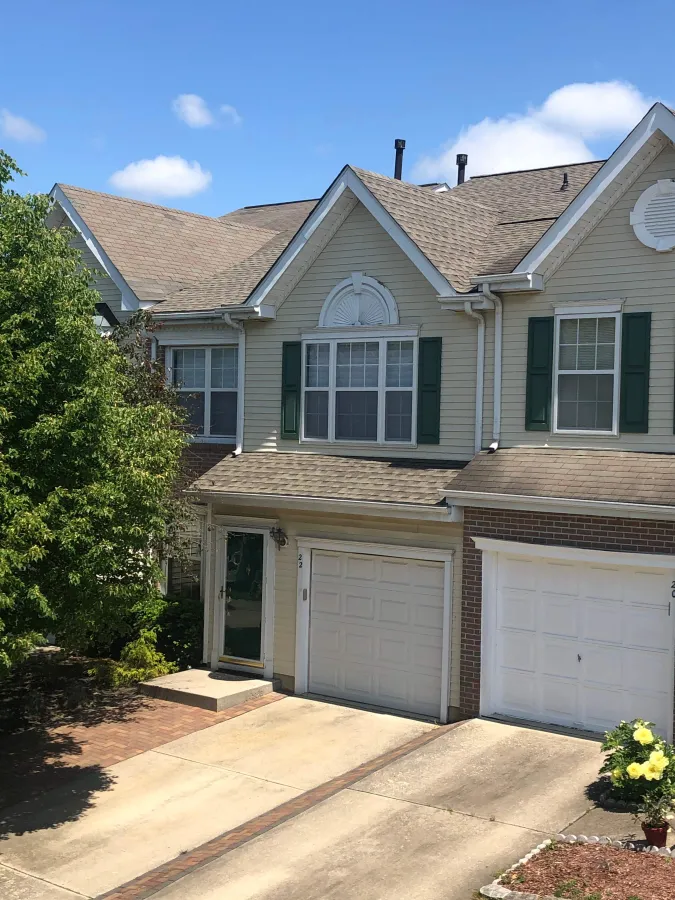 new roof replacement townhouse brown shingles hoa