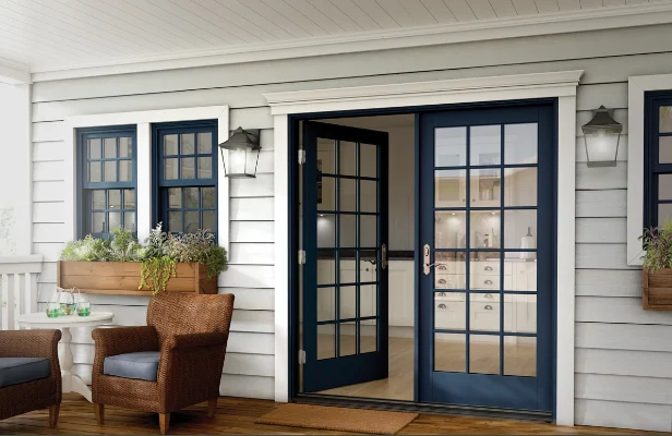 Black French Doors Entry Door New Black Window