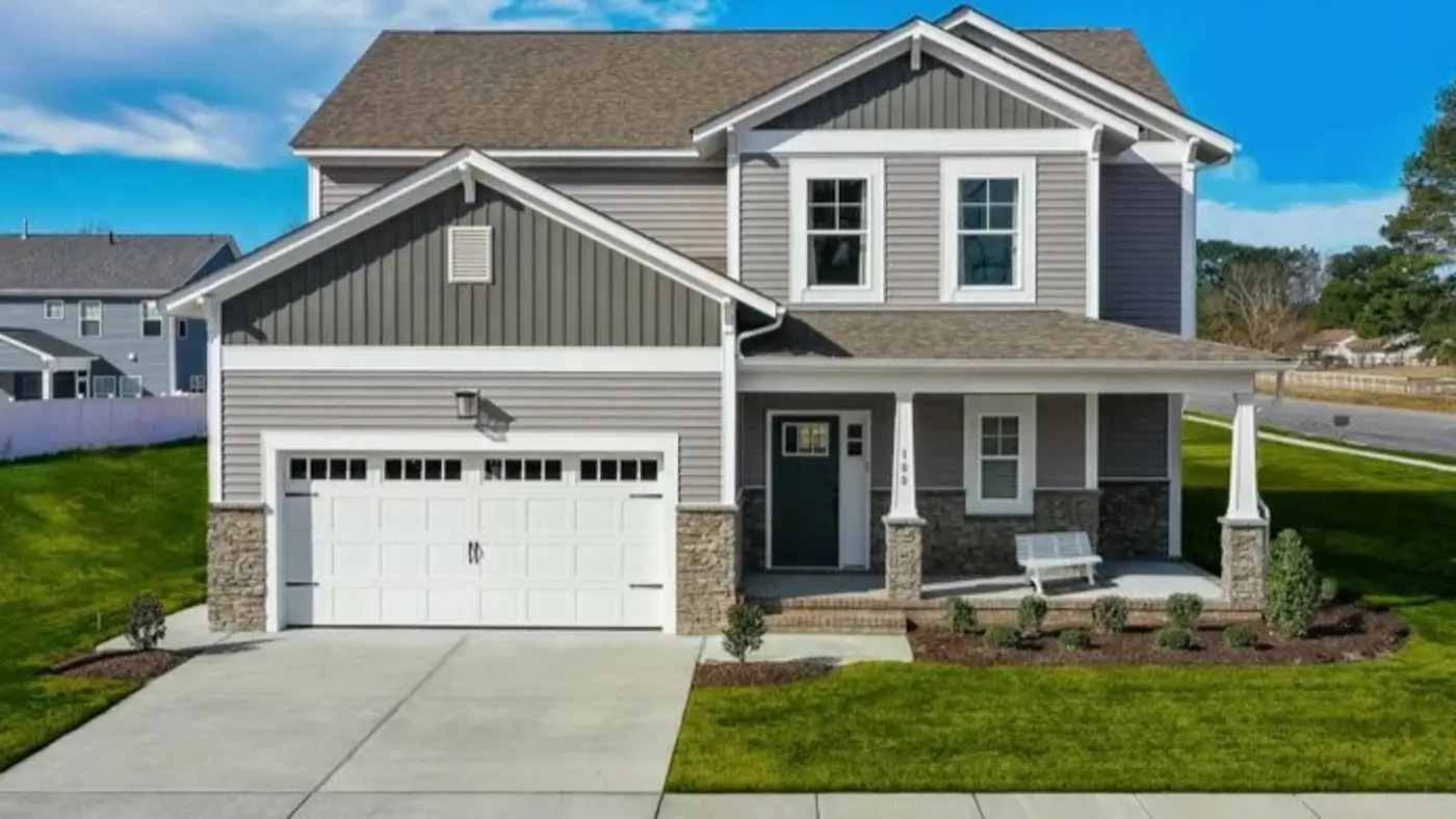 A house with gray siding and white trim in Blackwood, NJ, by Ameritech Services