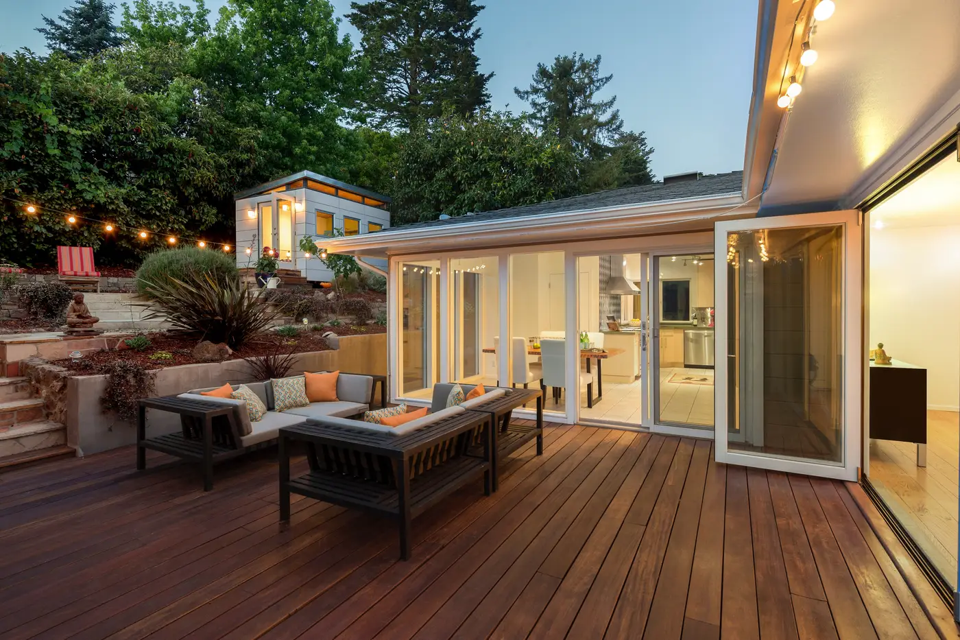 A Mantua area home with a professionally built deck from Ameritech Services