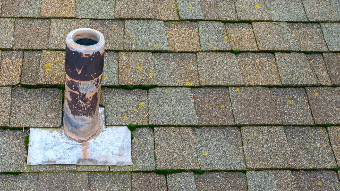 Tired Asphalt Shingle Roof Needs Replacement Mullica Hill New Jersey Ameritech Services
