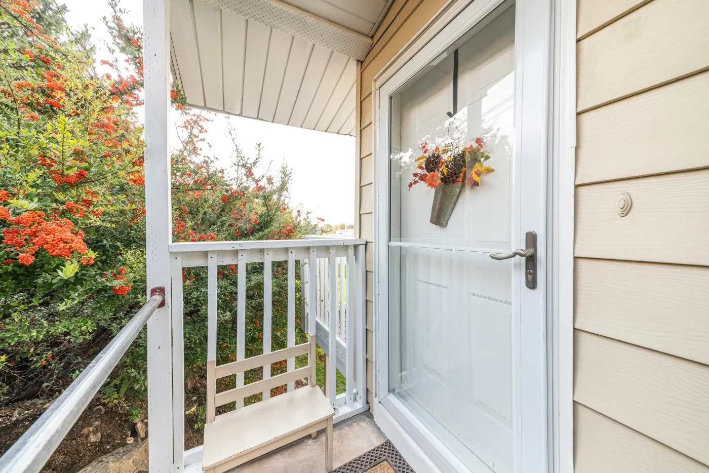 Entry door installed in South Jersey by Ameritech.