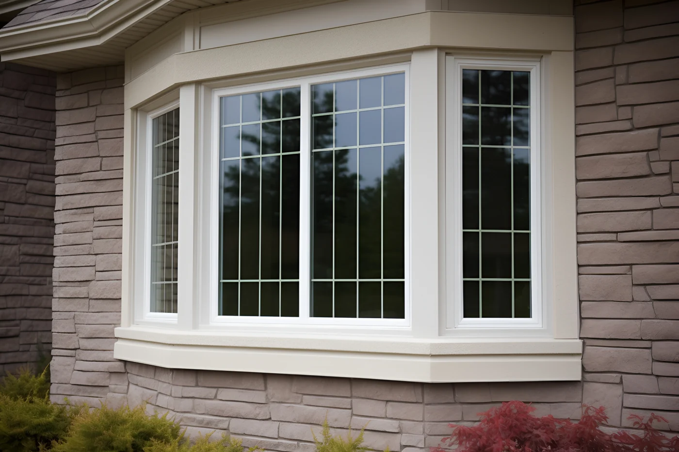 Residential window replaced by Ameritech in New Jersey 