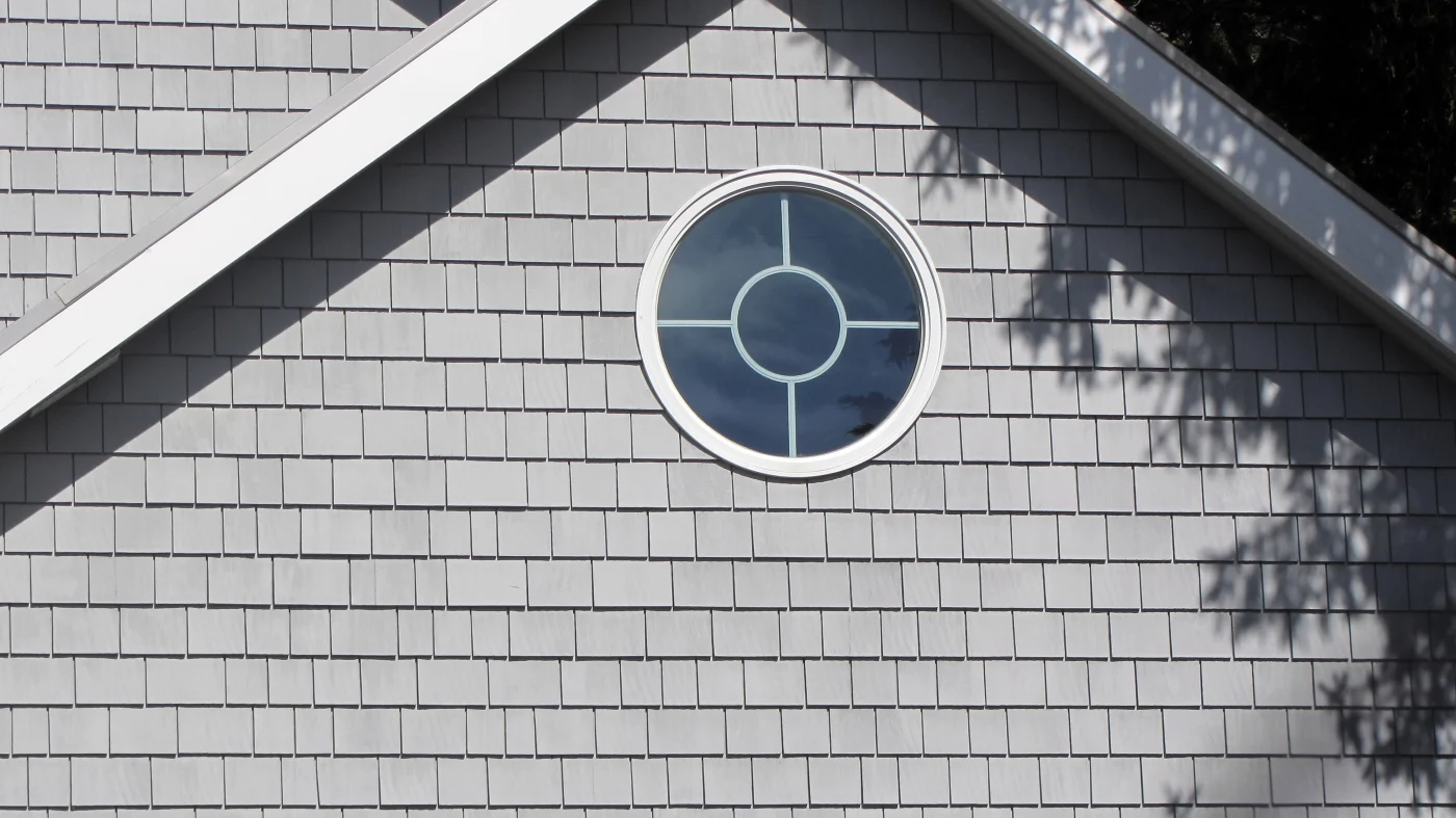 Alside specialty siding installed by Ameritech in New Jersey.   